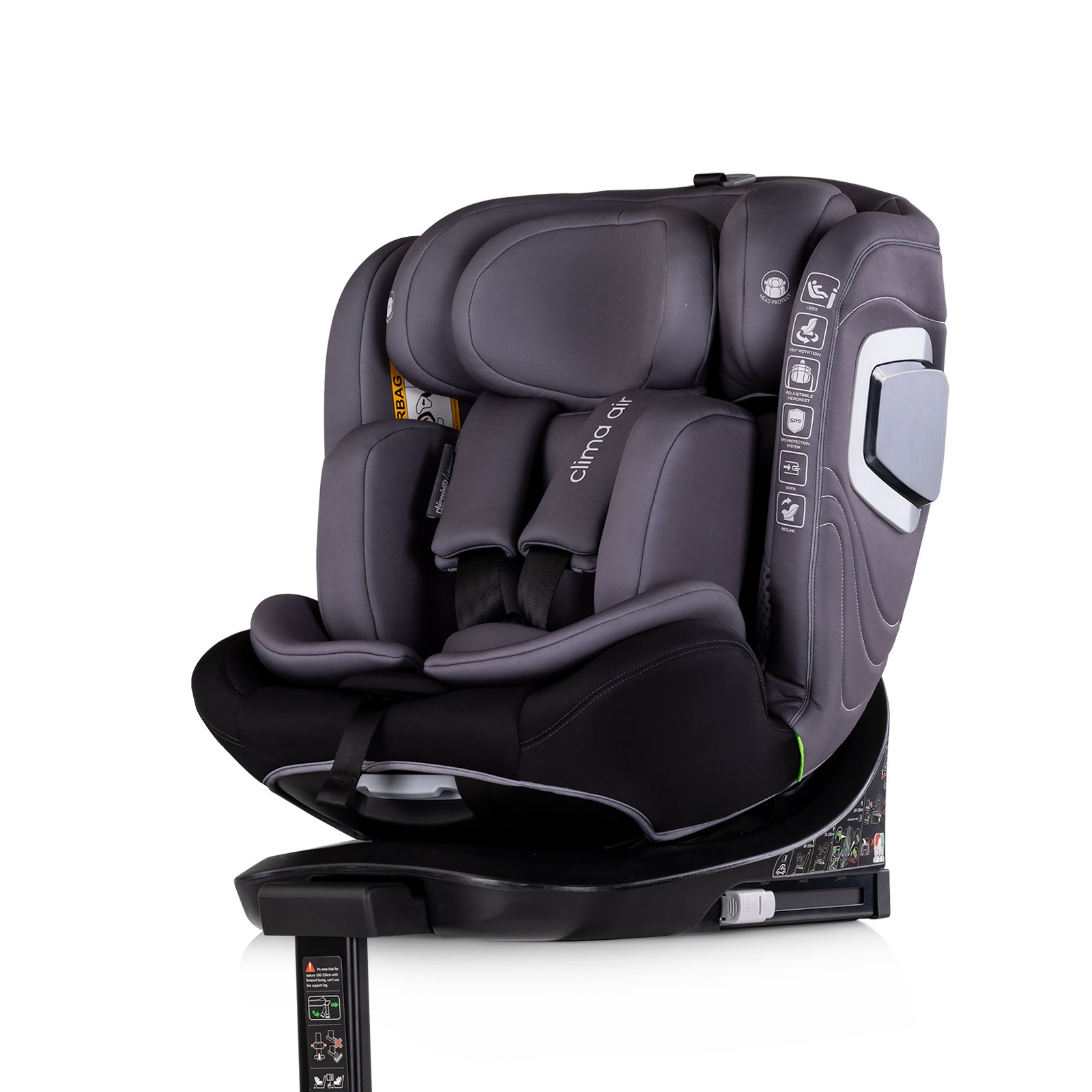 Ст.кола360 I-size 40-150 CLIMA AIRантрац