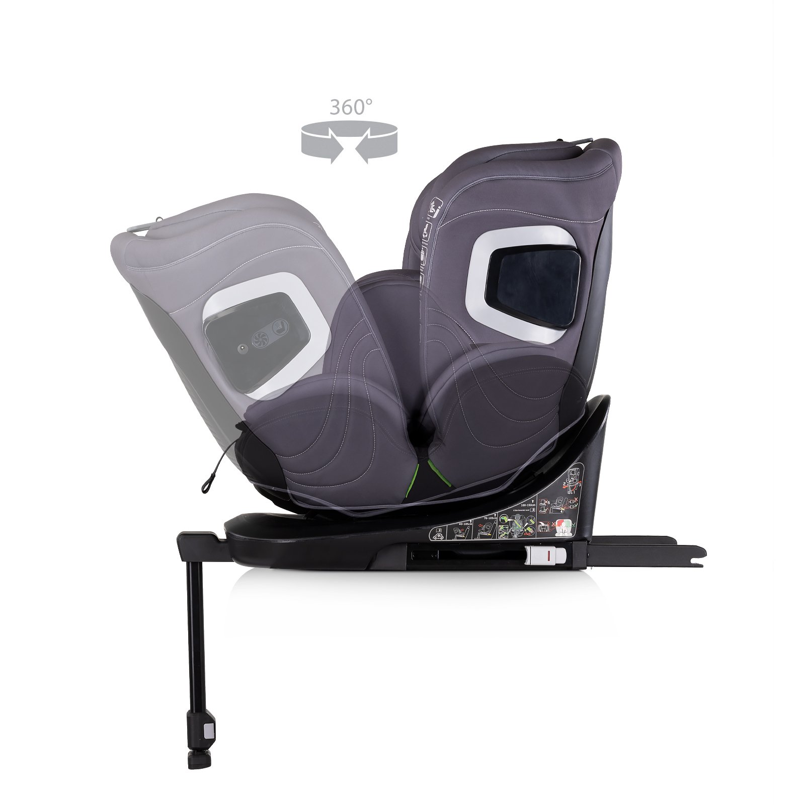 Ст.кола360 I-size 40-150 CLIMA AIRантрац