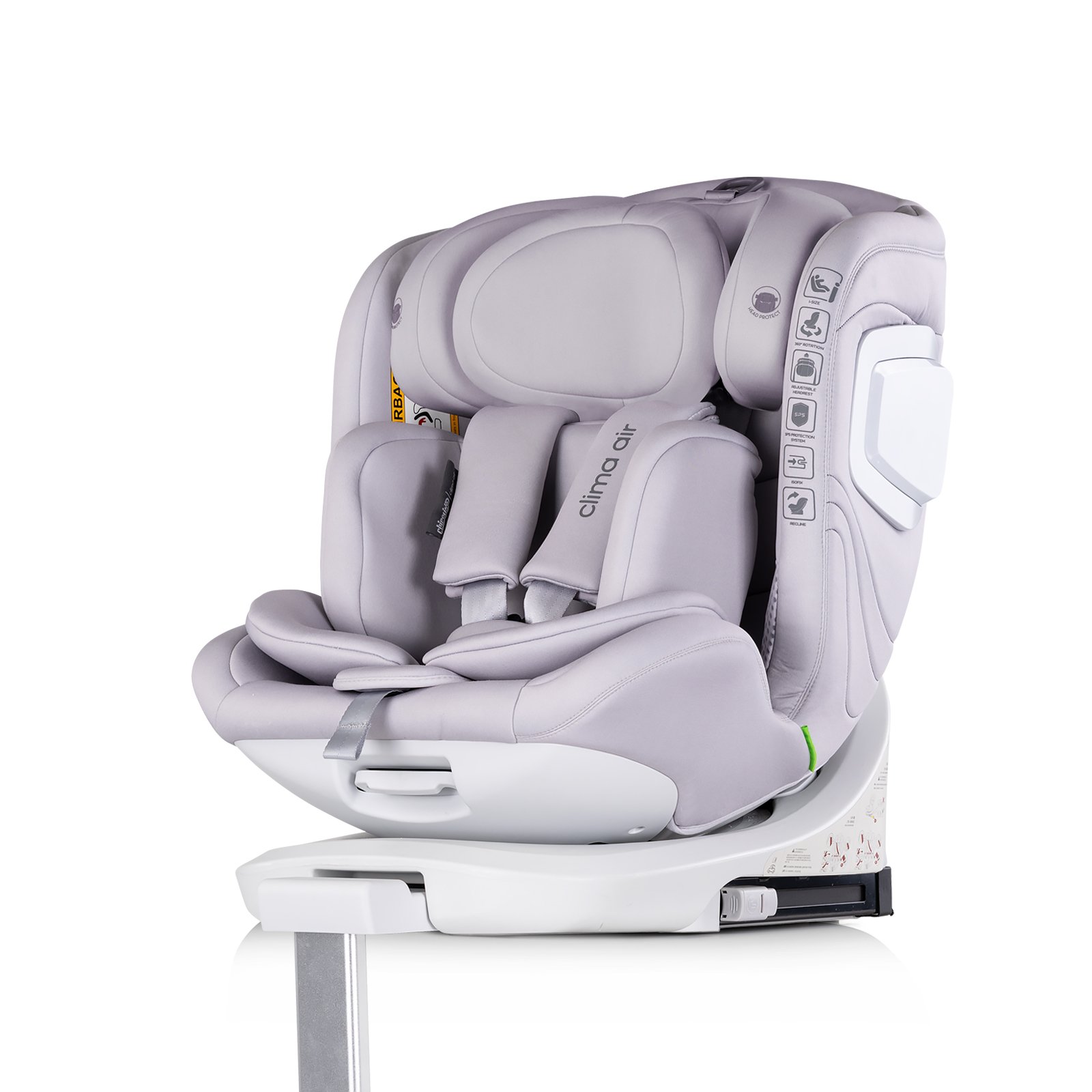Ст.кола360 I-size 40-150 CLIMA AIR облак