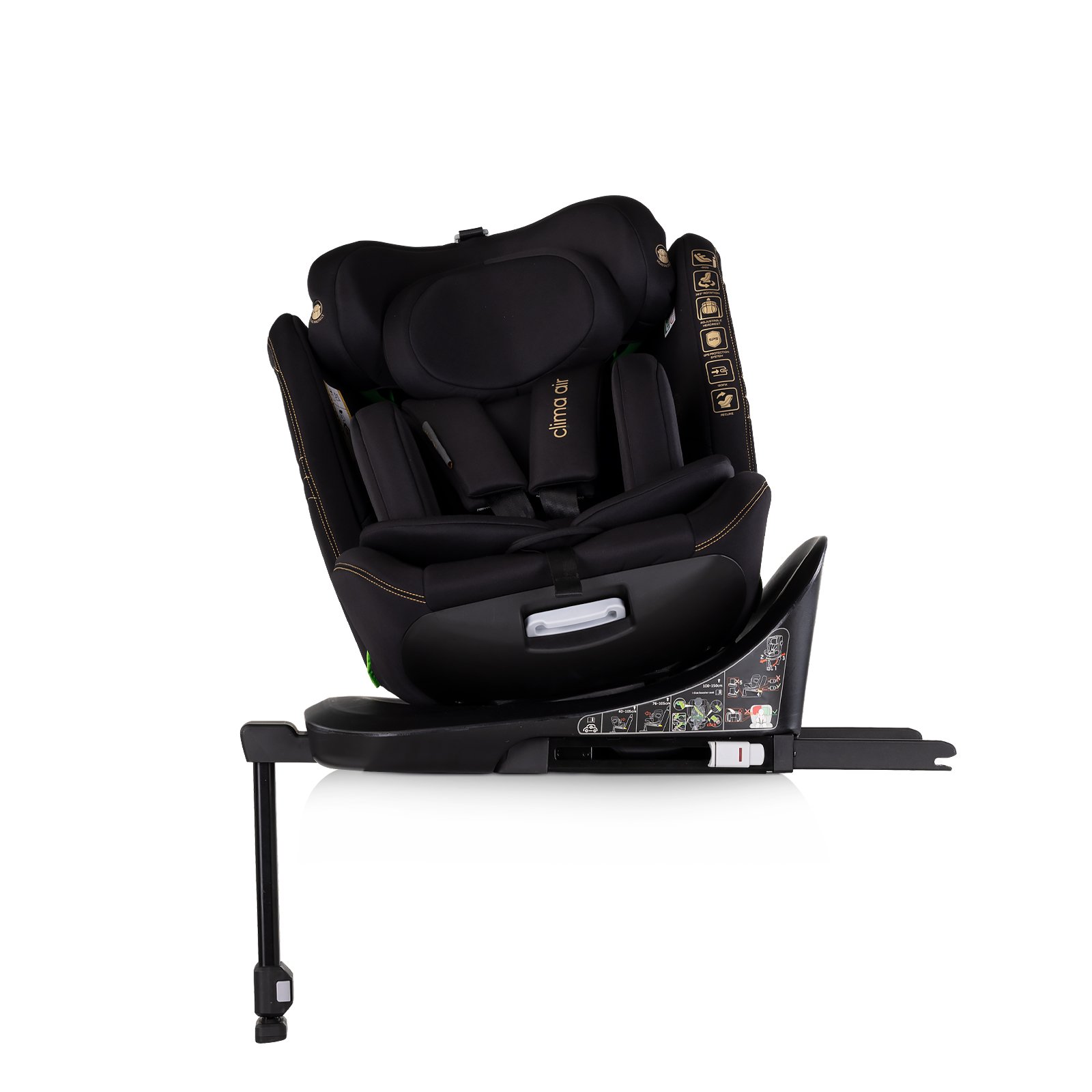 Ст.кола360 I-size 40-150 CLIMA AIR къпин