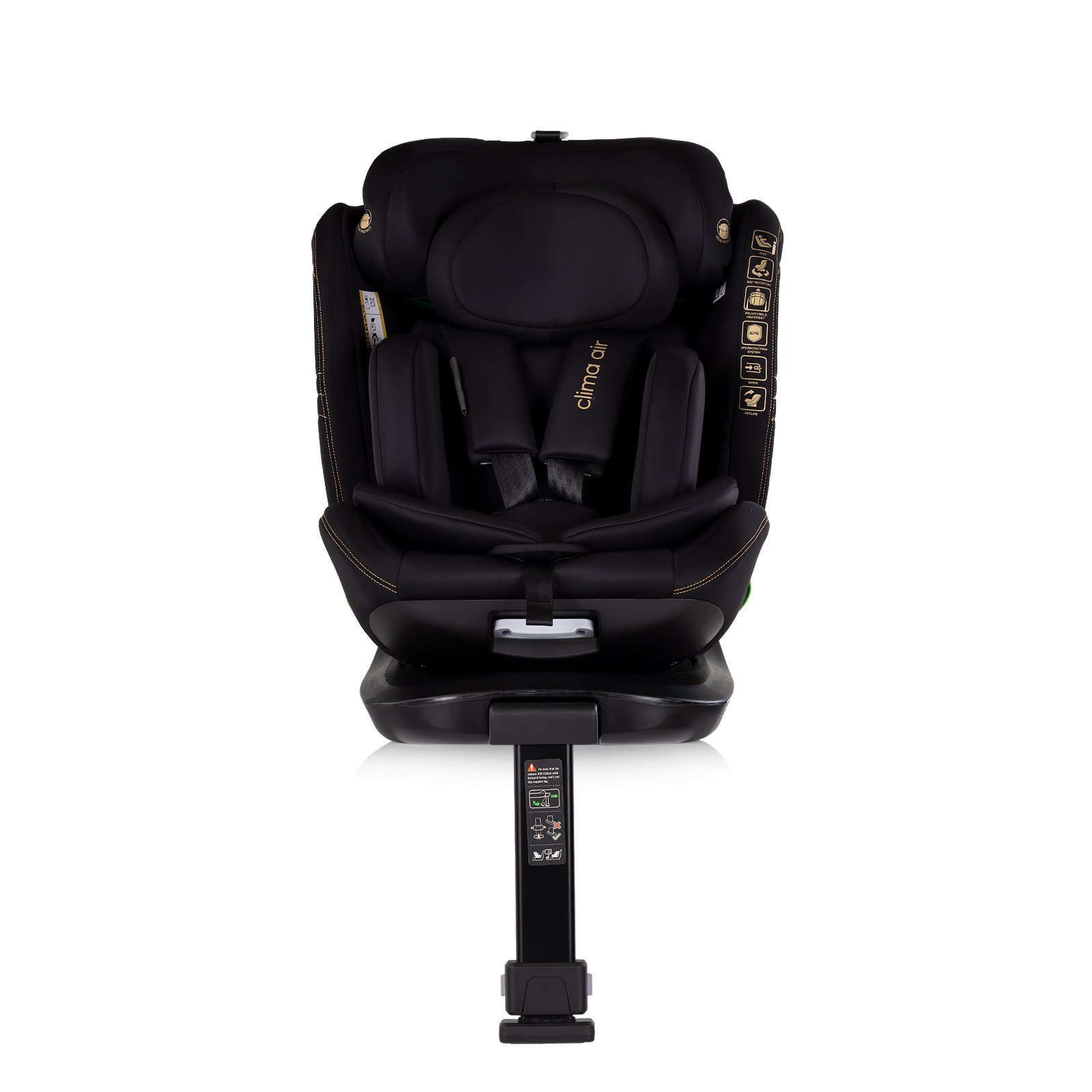 Ст.кола360 I-size 40-150 CLIMA AIR къпин