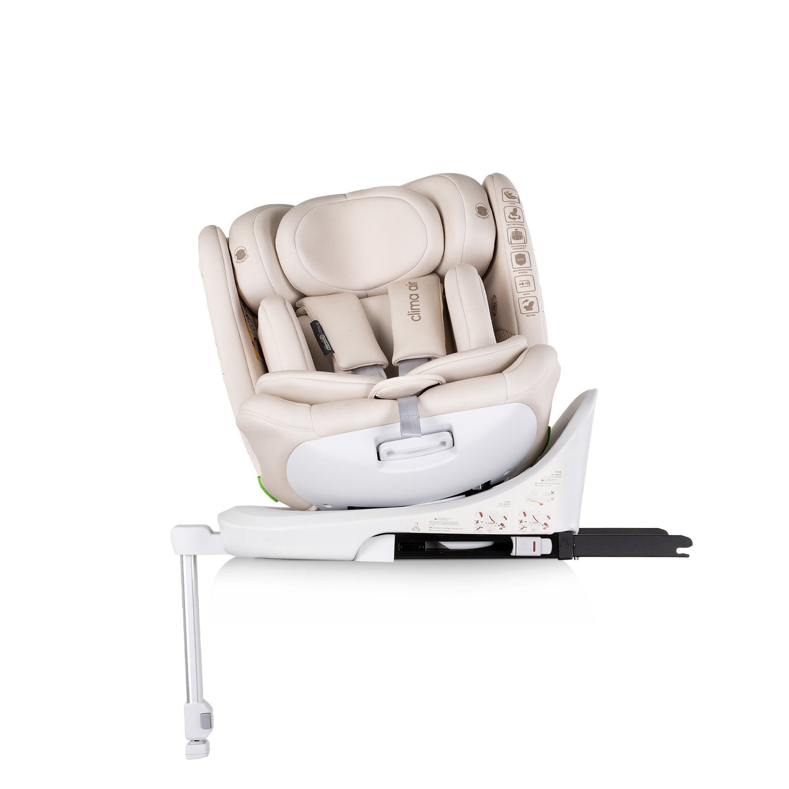 Ст.кола360 I-size 40-150 CLIMA AIR бишко