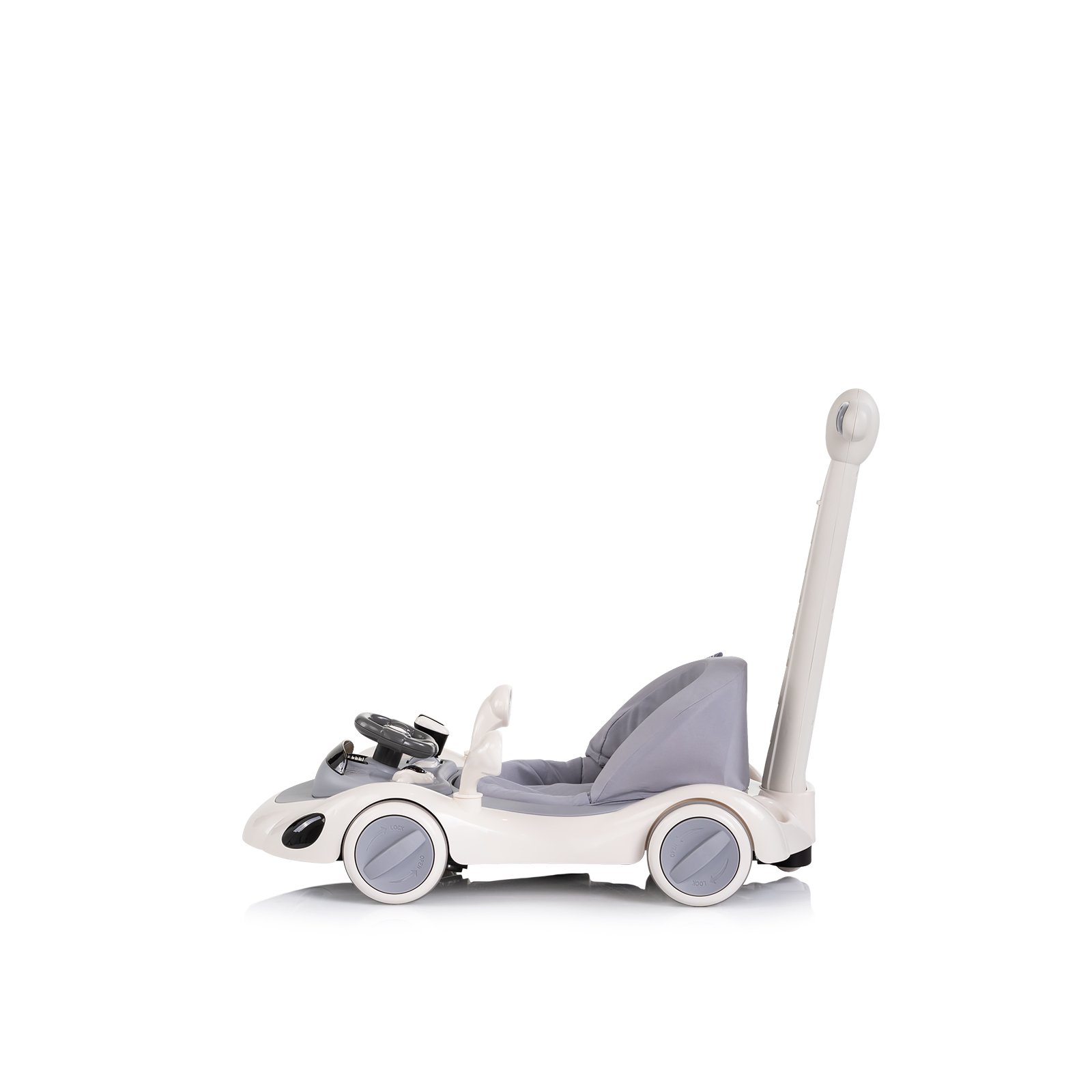 Детска проходилка 5в1"Happy Walker"сива