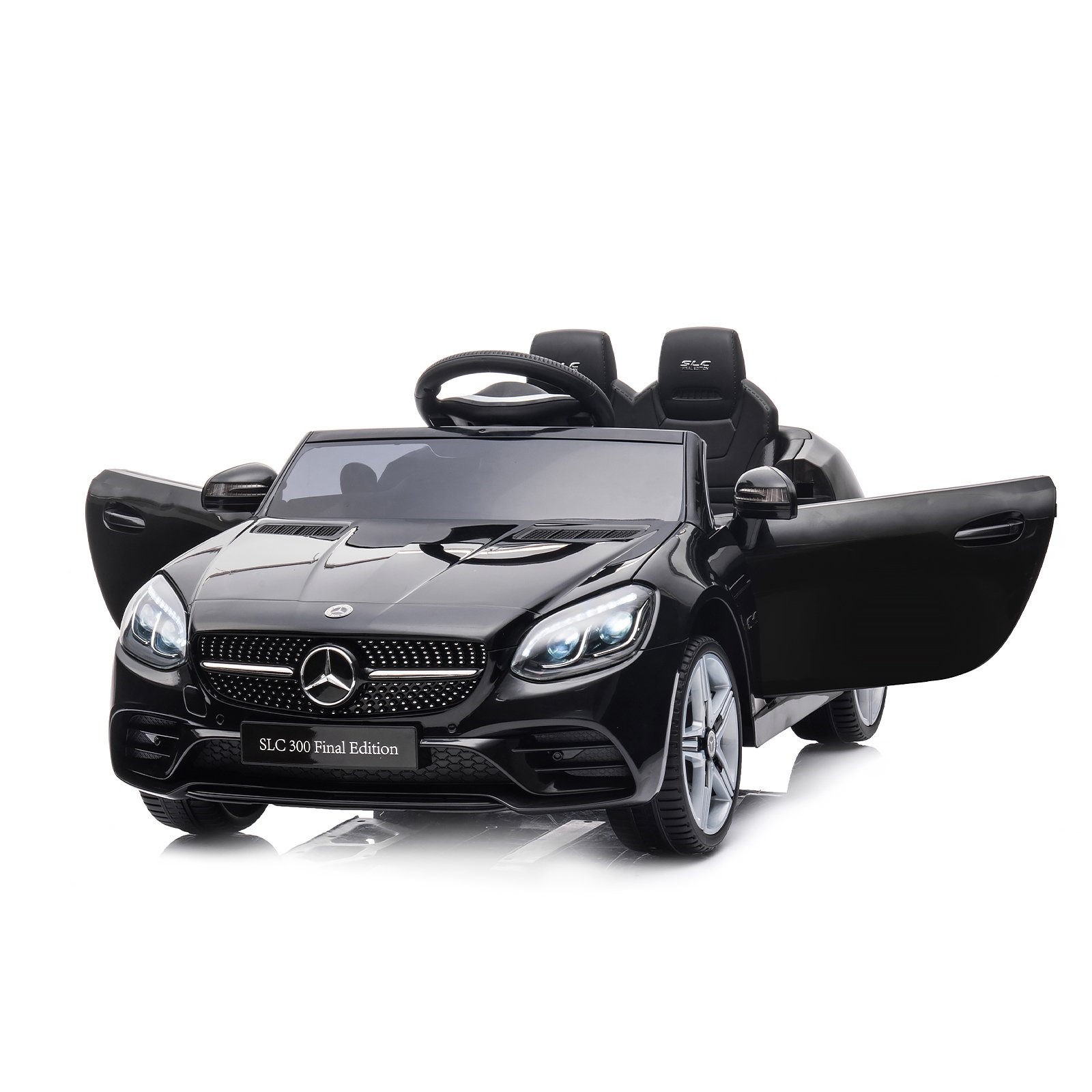 Ел. кола Mercedes Benz SLC300 черна