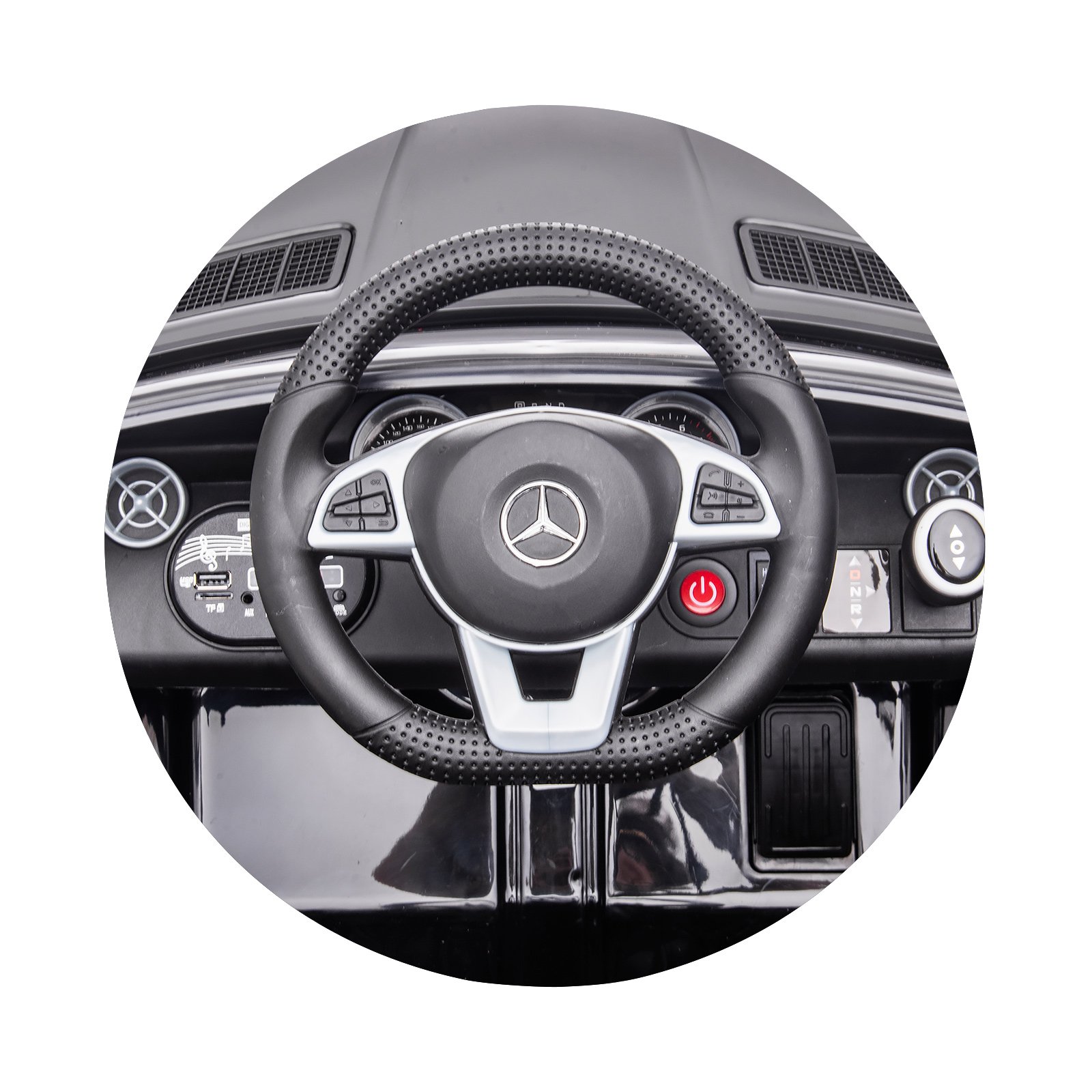 Ел. кола Mercedes Benz SLC300 черна