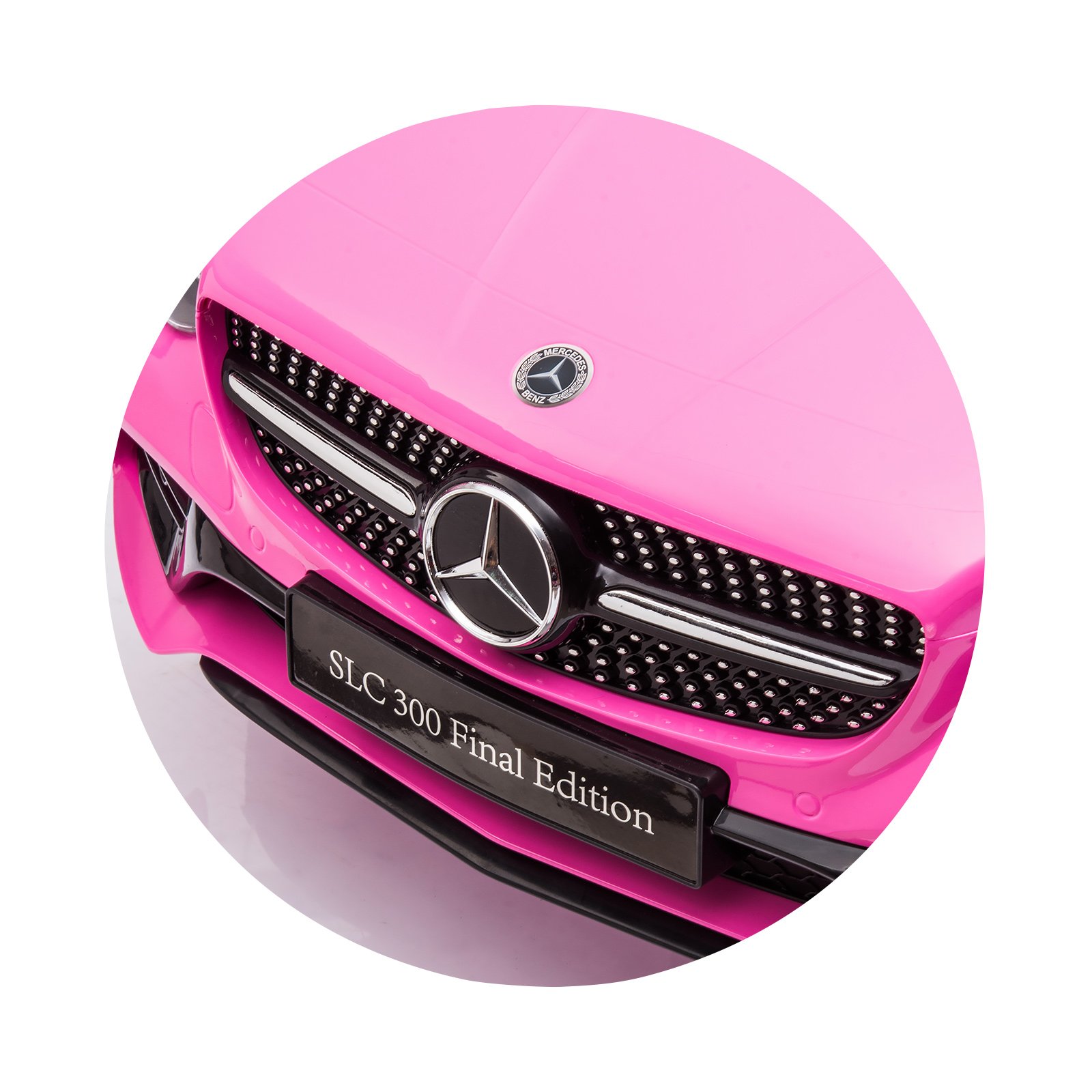 Ел. кола Mercedes Benz SLC300 LUX розова
